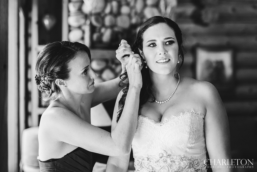 cabin bride in arnold, ca.